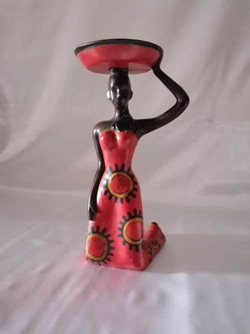 Candles & Holders Beautiful lady candle holder for sale in